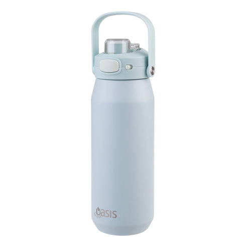 Oasis Ceramic S/S Triple Wall Capri Quick Release Drink Bottle Cap Only - Alabaster